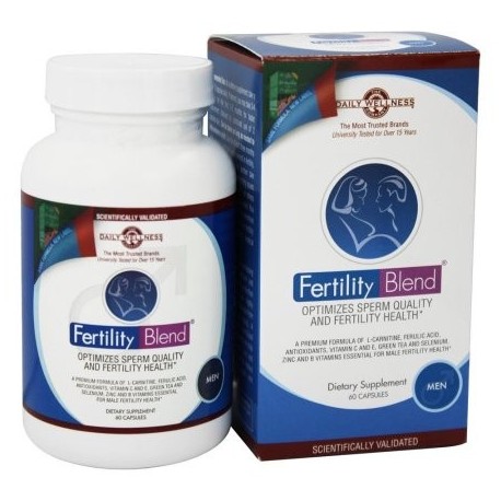Daily Wellness Company - mezcla de la fertilidad Hombres - 60 Cápsulas