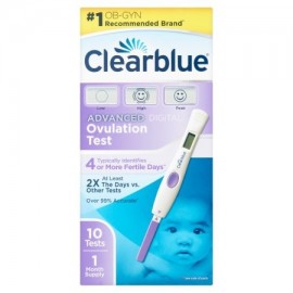 Clearblue avanzada de ovulación digital de prueba el 10 recuento