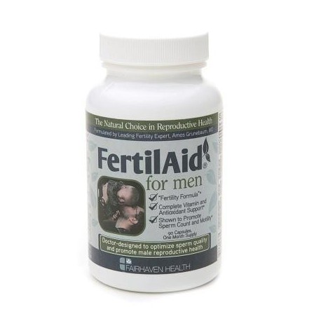 FertilAid Para Hombres Suplemento natural de la fertilidad cápsulas 90.0 EA (paquete de 3)