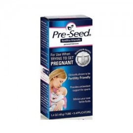 Pre-Seed Fertilidad Concepción friendly Lube Lubricante Plus 9 Aplicadores