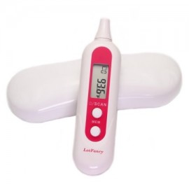 LotFancy Médico termómetro de oído infrarrojo para controlar la temperatura corporal Fiebre - Termómetro clínico - Las lect