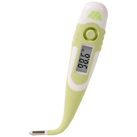 MABIS de 9 segundos a prueba de agua con termómetro digital con punta flexible para Fast oral rectal o lecturas de temperatura 
