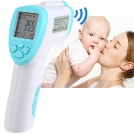 Image Frente de la piel del cuerpo de medición Termómetro para bebés No Touch fiebre temporal de infrarrojos IR Digital