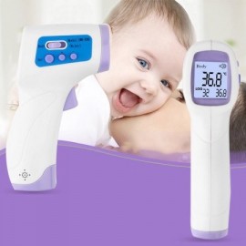 Sin contacto de la piel del cuerpo de infrarrojos IR Termómetro digital para Bebés y Niños Adultos termómetro de fuerza
