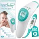 OCCObaby Frente Clínica termómetro para bebés - 2017 Edition con punta flexible impermeable Termómetro digital para bebés y