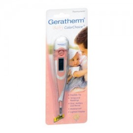 Geratherm digital del bebé Opción del color rosa de color Termómetro - 1 ea