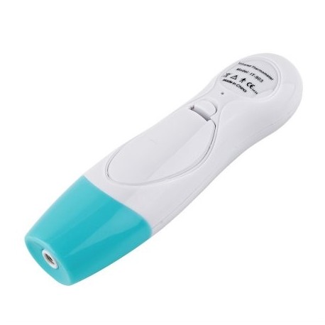 Profesional LCD digital de infrarrojos del termómetro de oído de la frente y 8 en 1 para el niño del bebé de la familia Term
