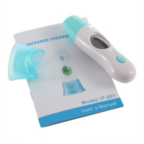 Termómetro para bebés IR termómetro infrarrojo de medición de la frente Temperatura