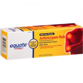 equate Arthricream Rub para aliviar el dolor de crema con Aloe 3 oz