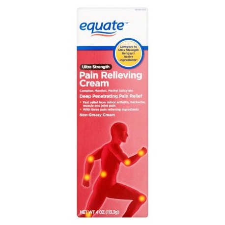 equate Ultra Fuerza para aliviar el dolor Cream 4 oz