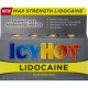 Icy Hot lidocaína con mentol para aliviar el dolor Cream 2.7 OZ