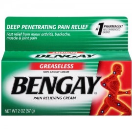 Bengay aliviar el dolor crema sin grasa 2 oz (Pack de 3)