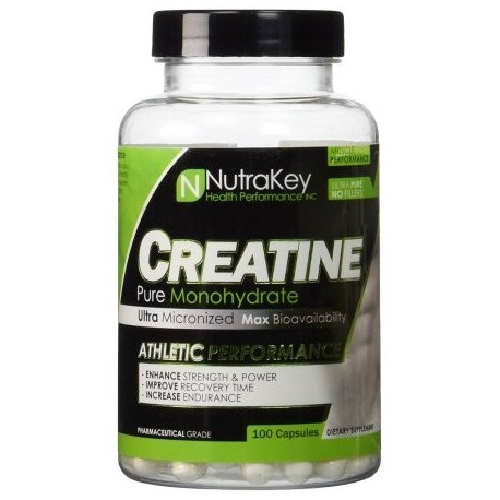 Nutrakey monohidrato de creatina - 100 Cápsulas
