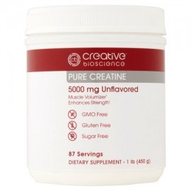 Creative Bioscience Suplemento dietético creatina pura 5000 mg 1 lb